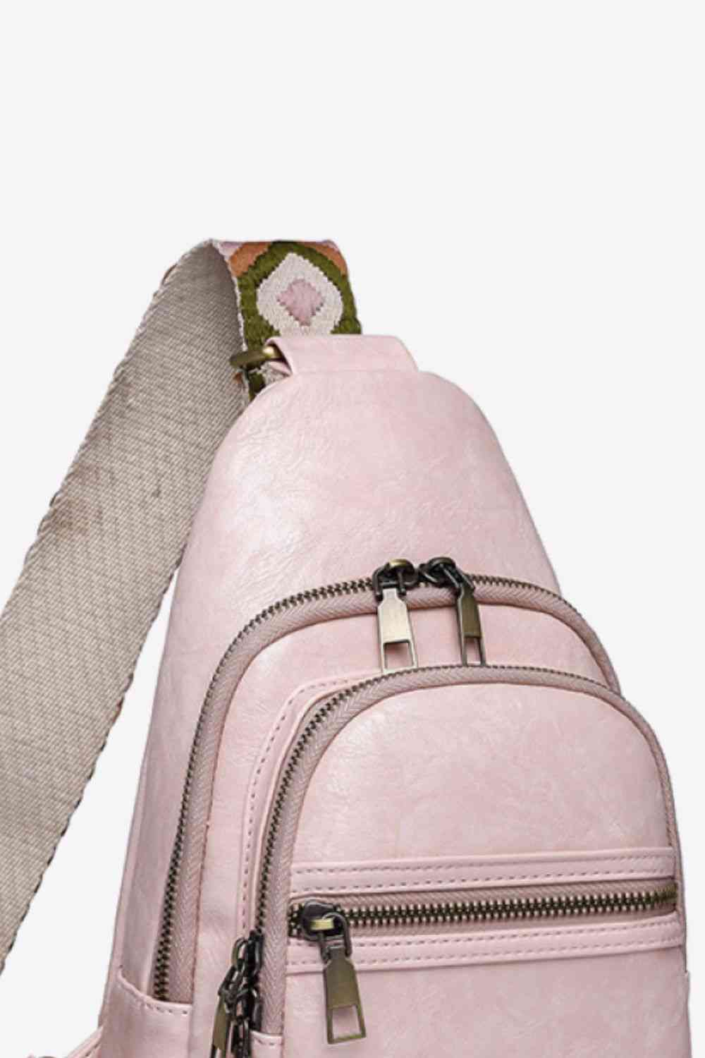 Sac bandoulière en cuir PU adoré It's Your Time