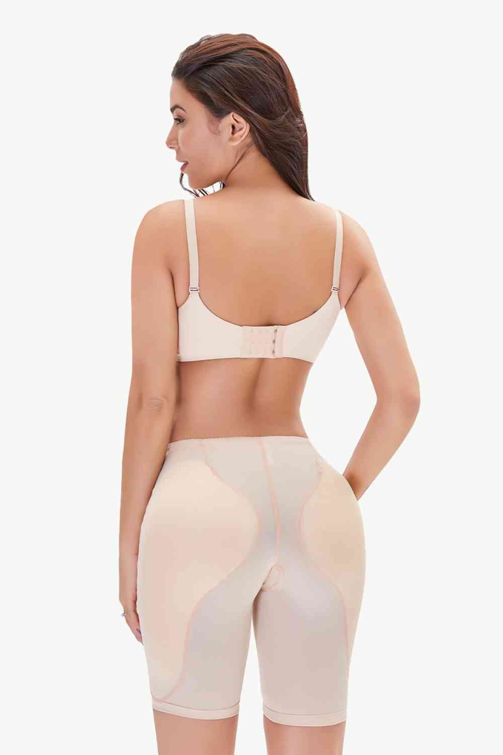 Short gainant à enfiler taille haute