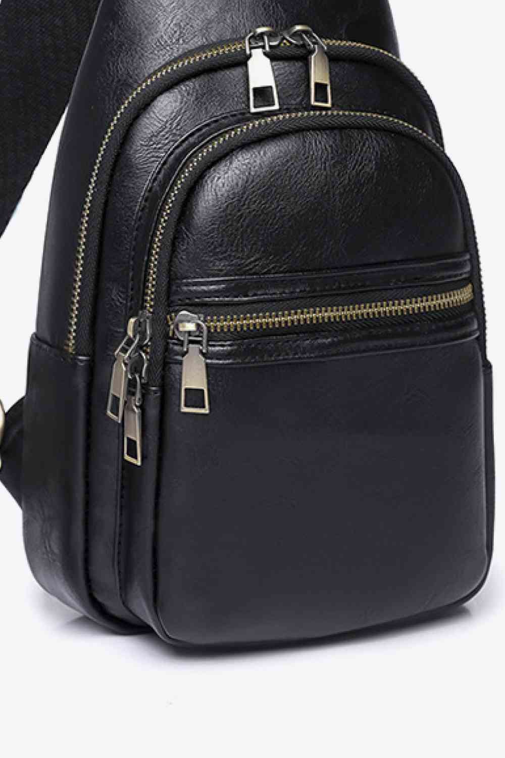Sac bandoulière en cuir PU adoré It's Your Time