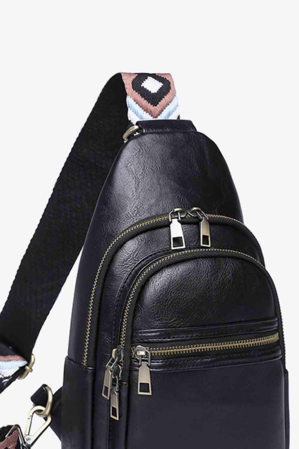 Sac bandoulière en cuir PU adoré It's Your Time