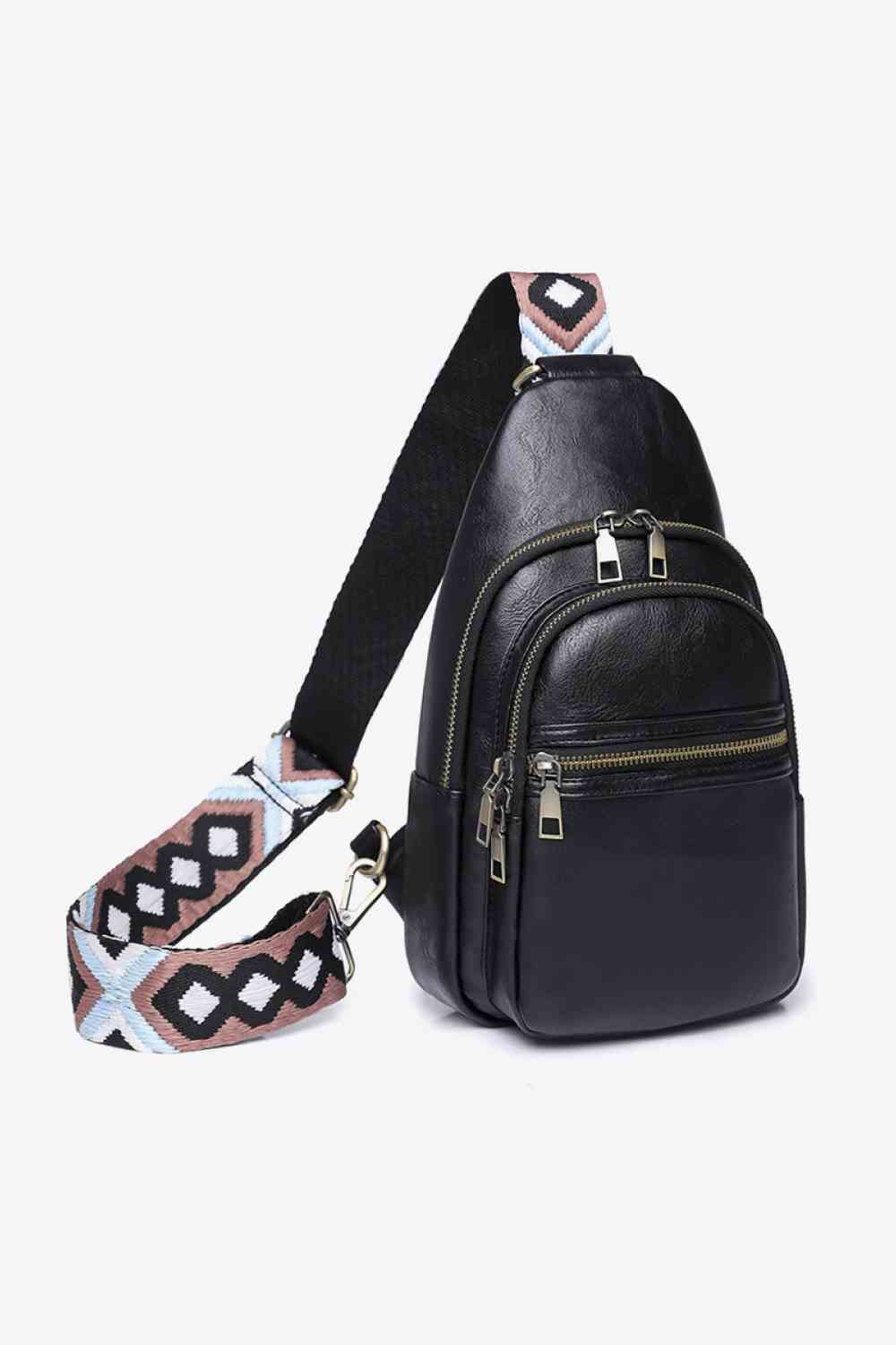 Sac bandoulière en cuir PU adoré It's Your Time