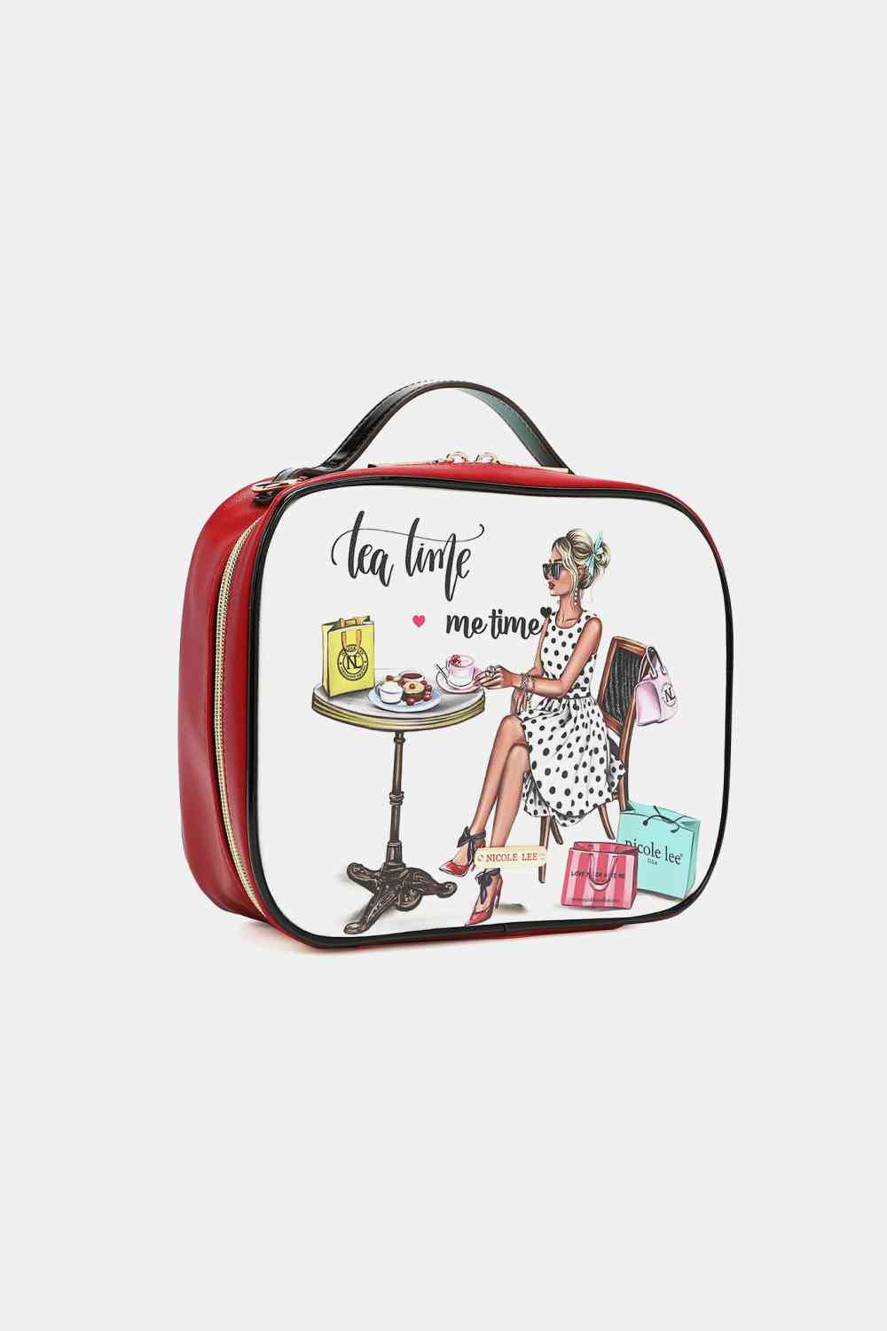 Sac à main imprimé Nicole Lee USA avec trois pochettes