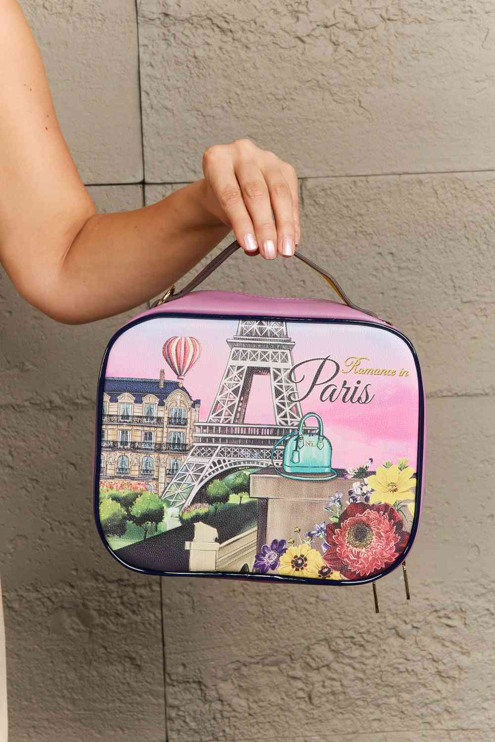Sac à main imprimé Nicole Lee USA avec trois pochettes