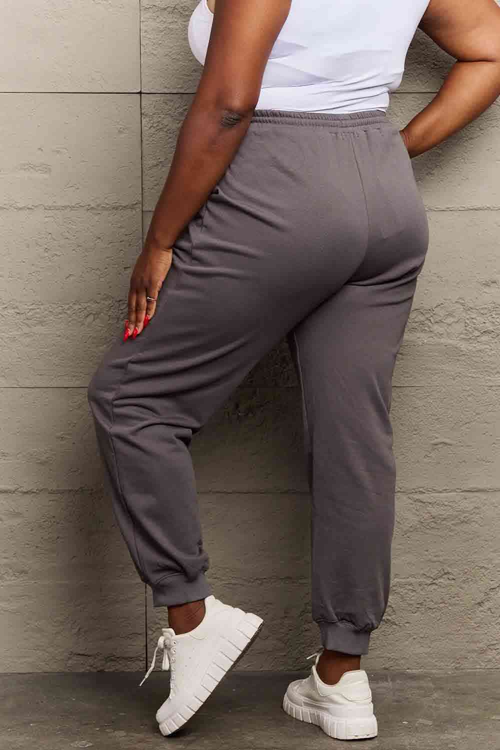 Pantalon de survêtement long à cordon de serrage et motif ange Simply Love
