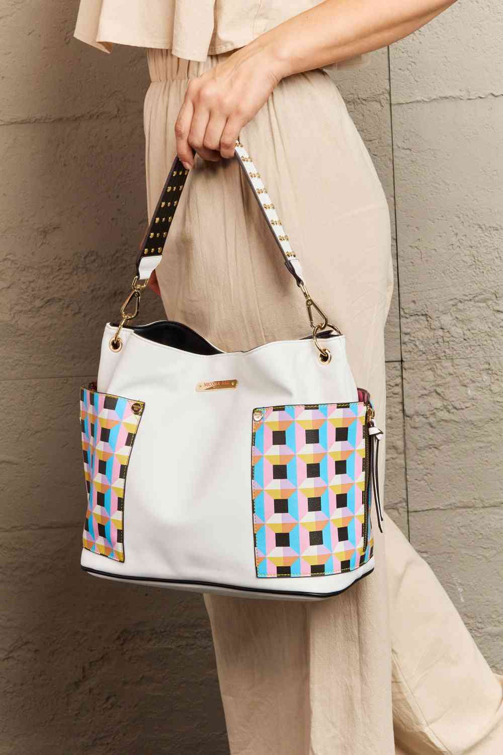 Ensemble de sacs à main Quihn de Nicole Lee USA, 3 pièces