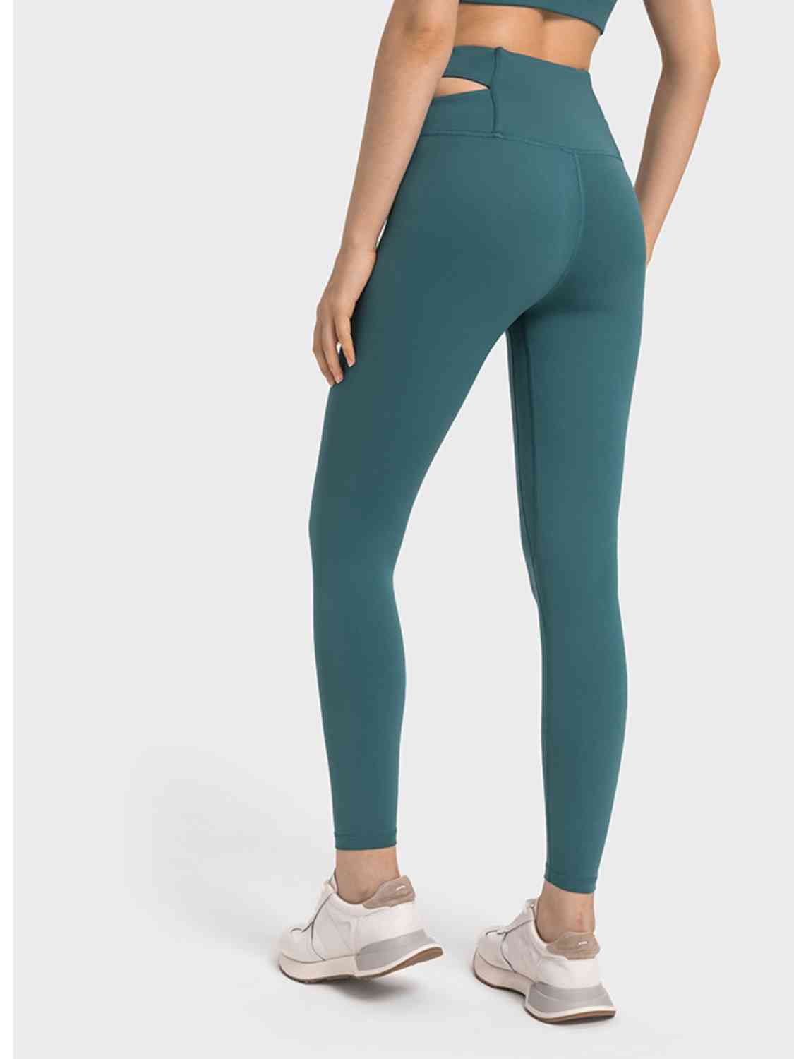 Leggings de sport à découpes croisées