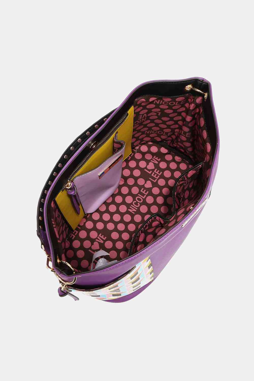 Ensemble de sacs à main Quihn de Nicole Lee USA, 3 pièces