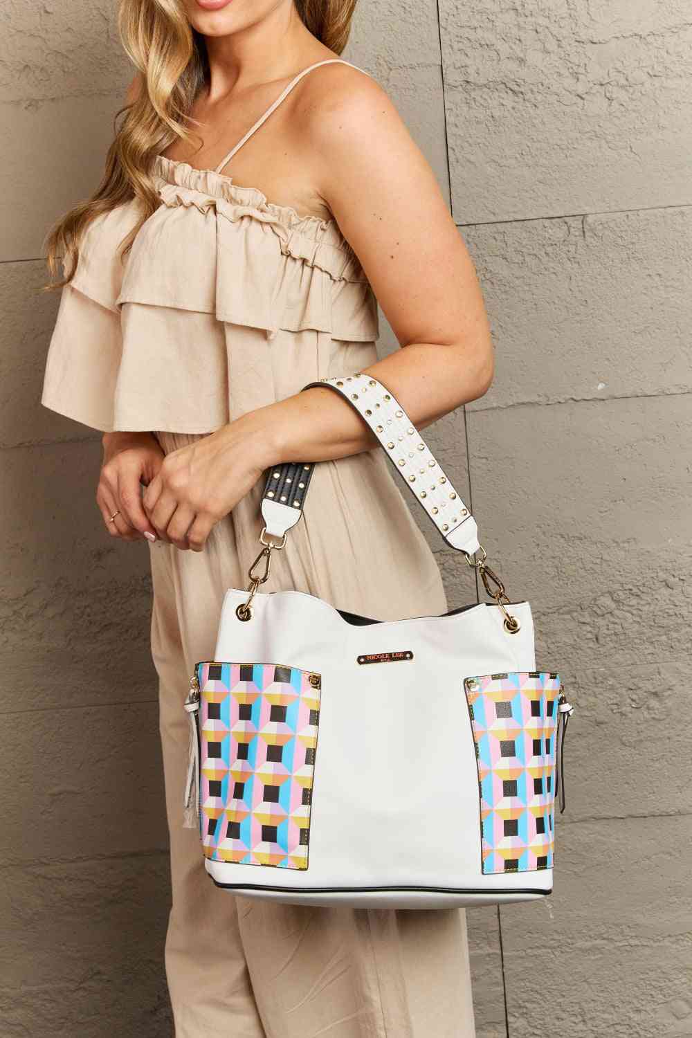 Ensemble de sacs à main Quihn de Nicole Lee USA, 3 pièces