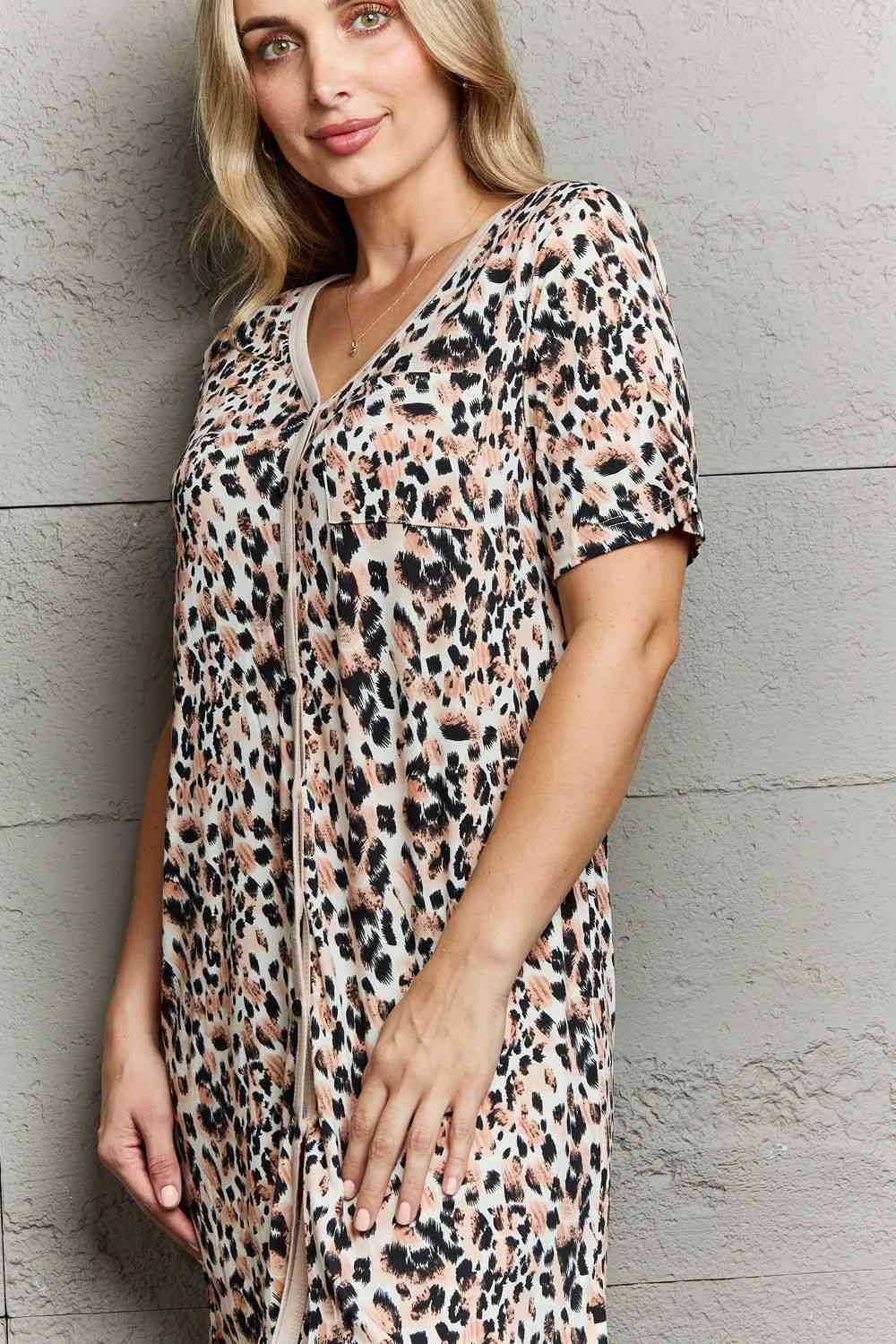 Robe de nuit boutonnée matelassée MOON NITE