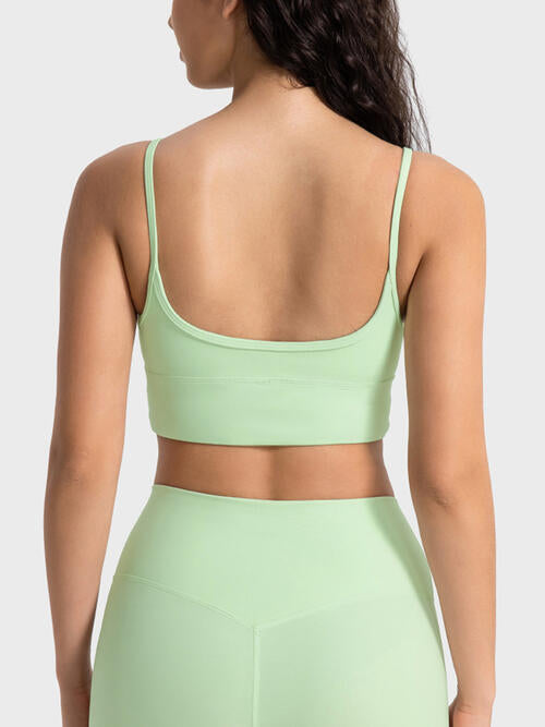 Soutien-gorge de sport à bretelles spaghetti