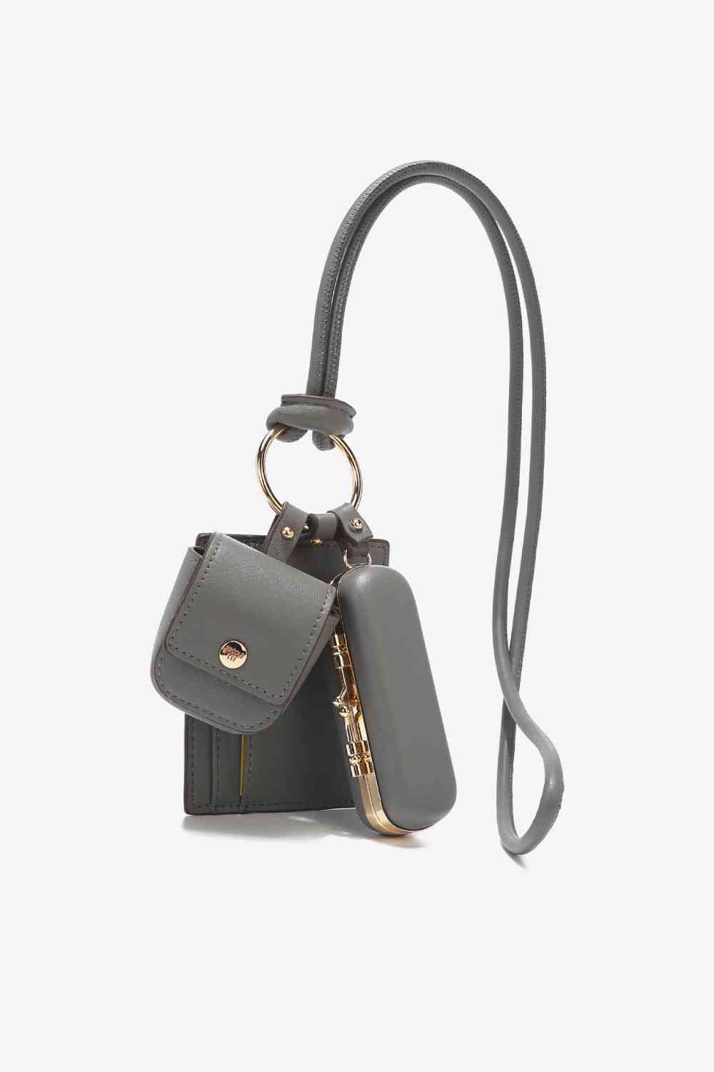 Ensemble de 3 cordons en cuir vegan Nicole Lee USA