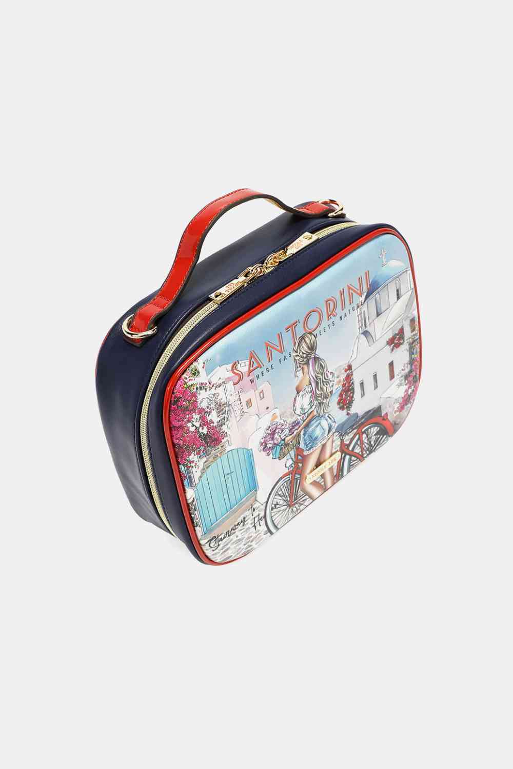 Sac à main imprimé Nicole Lee USA avec trois pochettes