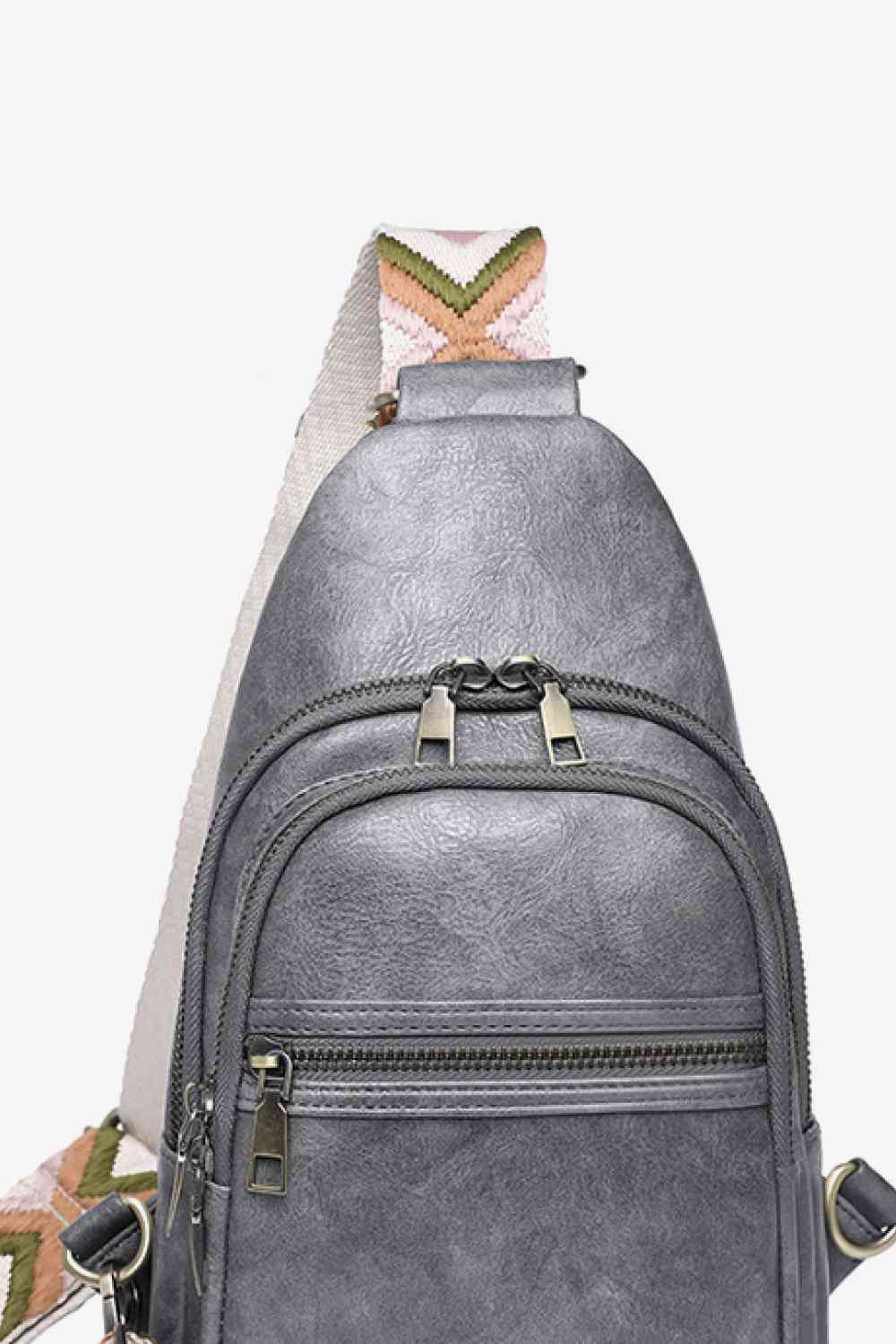 Sac bandoulière en cuir PU adoré It's Your Time