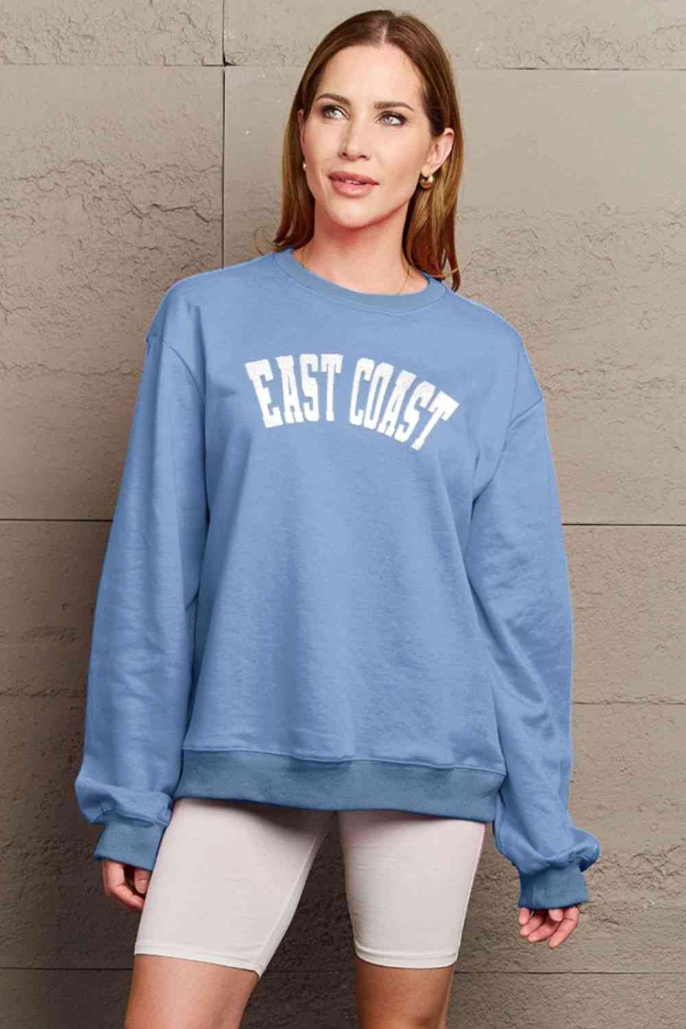Sweat-shirt graphique KARMA taille réelle Simply Love