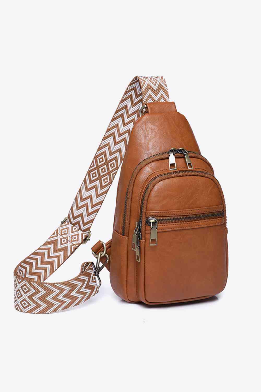Sac bandoulière en cuir PU adoré It's Your Time