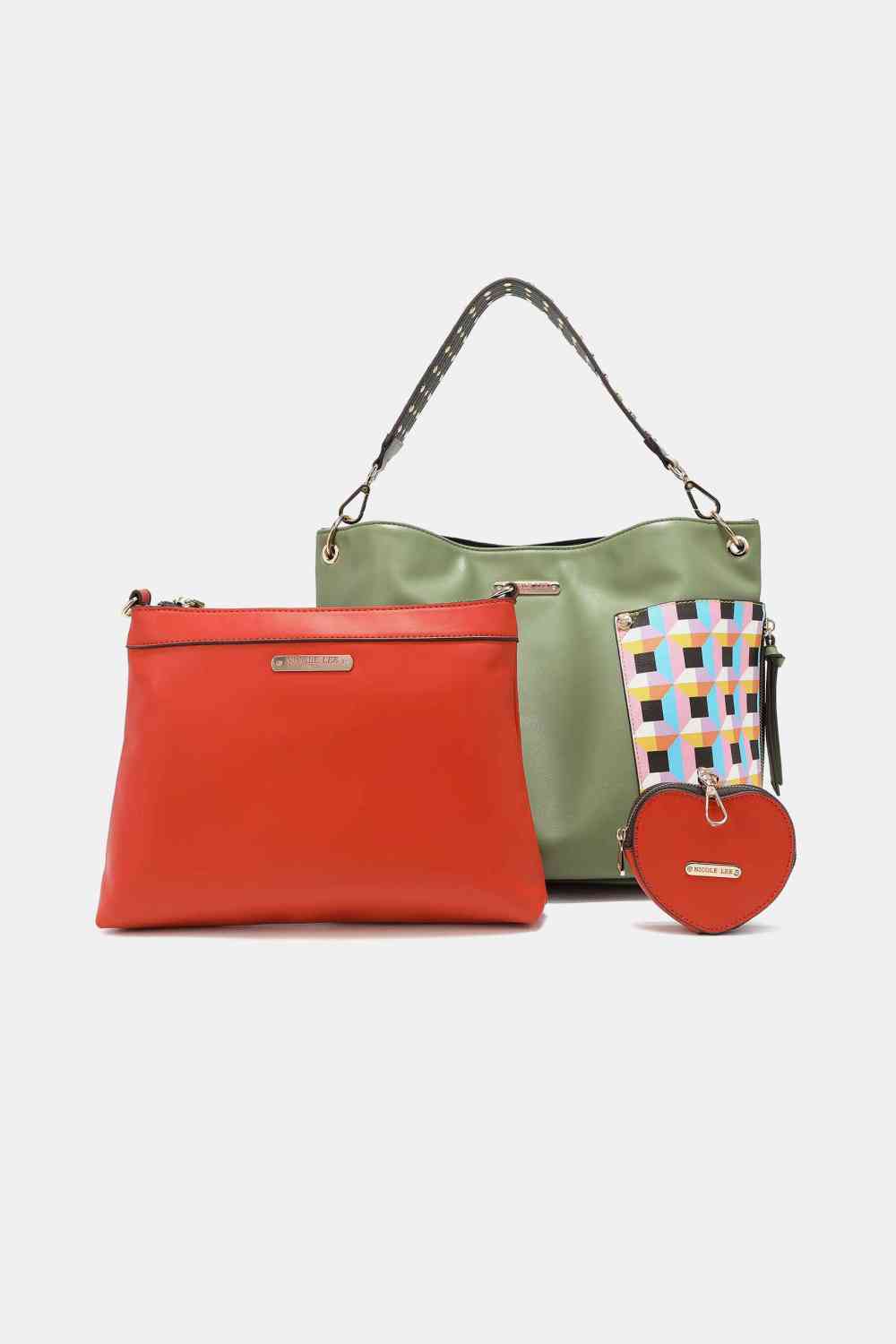 Ensemble de sacs à main Quihn de Nicole Lee USA, 3 pièces