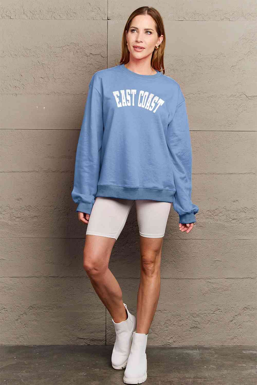 Sweat-shirt graphique KARMA taille réelle Simply Love