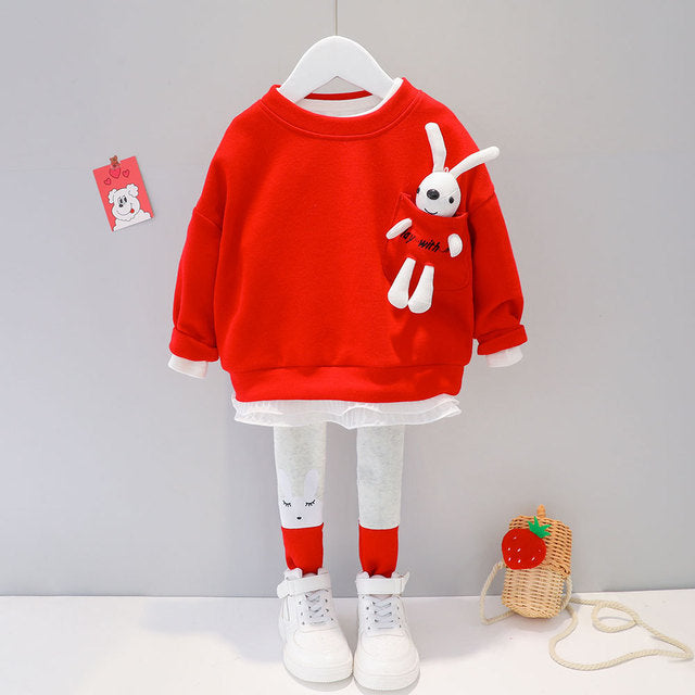 Toddler sweatshirt and pants set