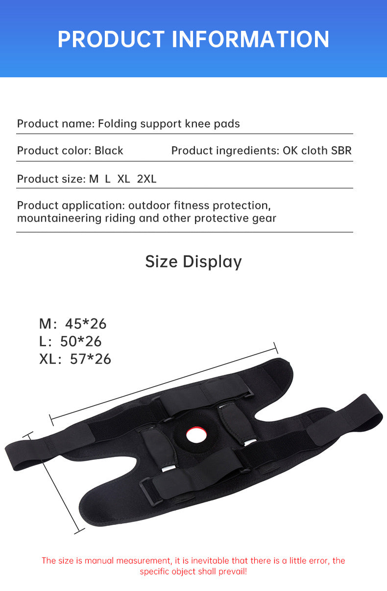 Adjustable hinged Patella Knee Support Brace for pain relief and knee joint protection