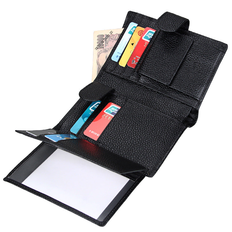 Leather card holder