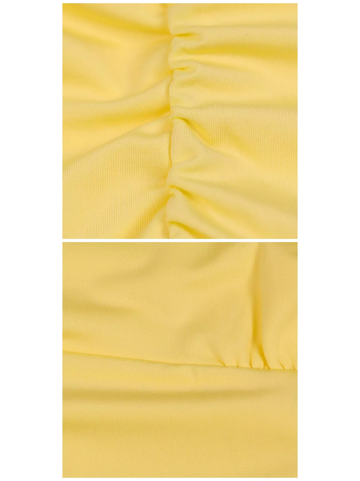 Ruched layered slip dress