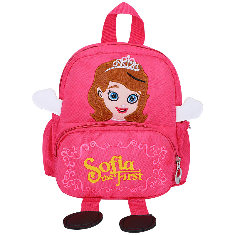 Cute children's backpack princess cute primary school bag kindergarten light backpack