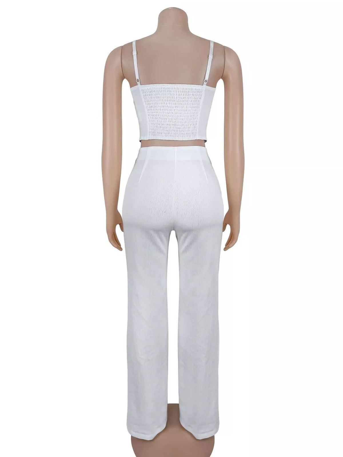 Cami and wide-leg pants set