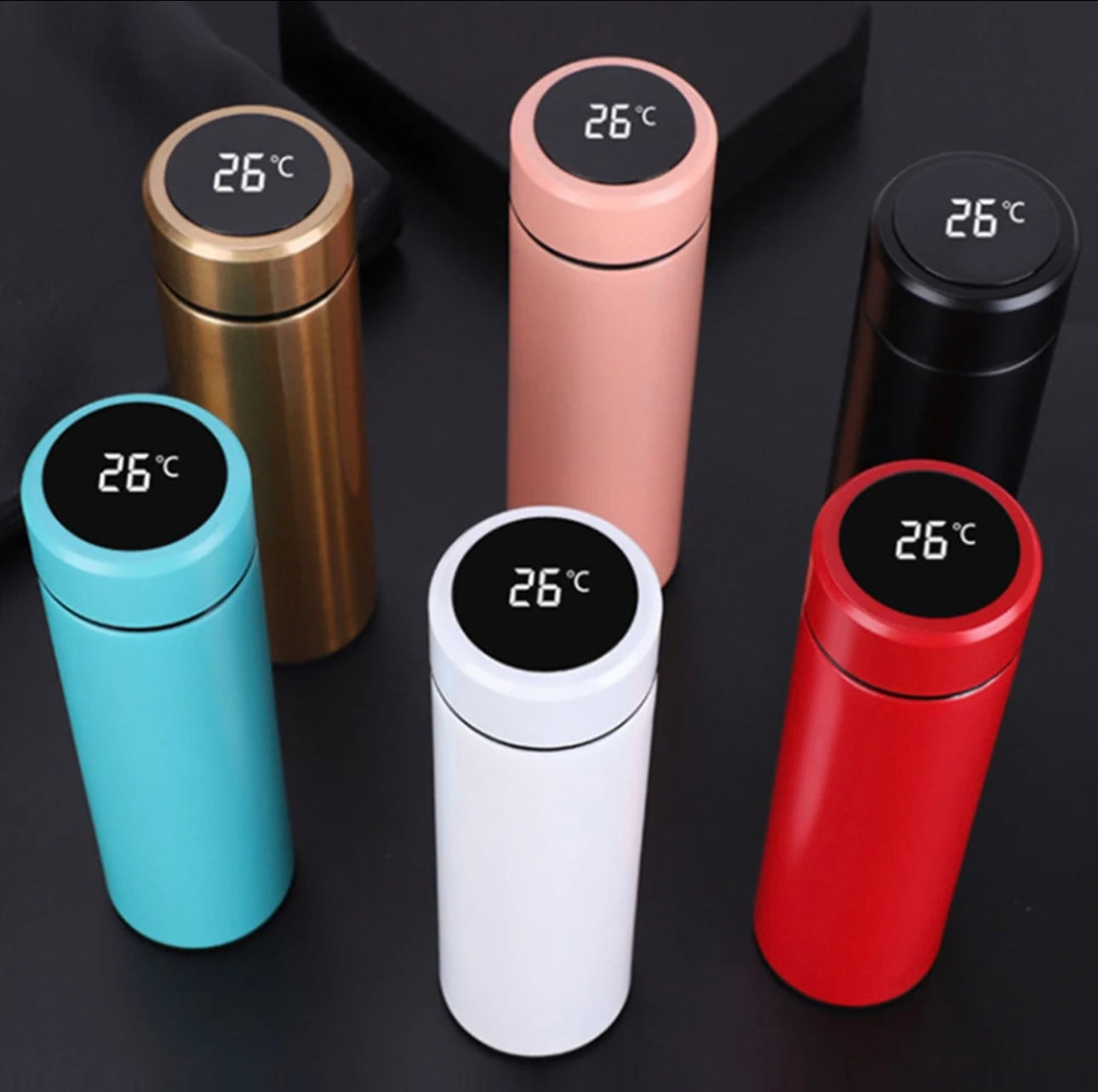 500ml Smart Thermal Flask with LED Display Temperature