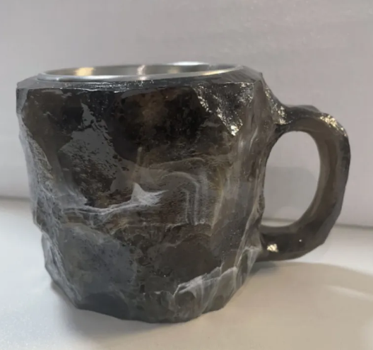 Crystal coffee mug