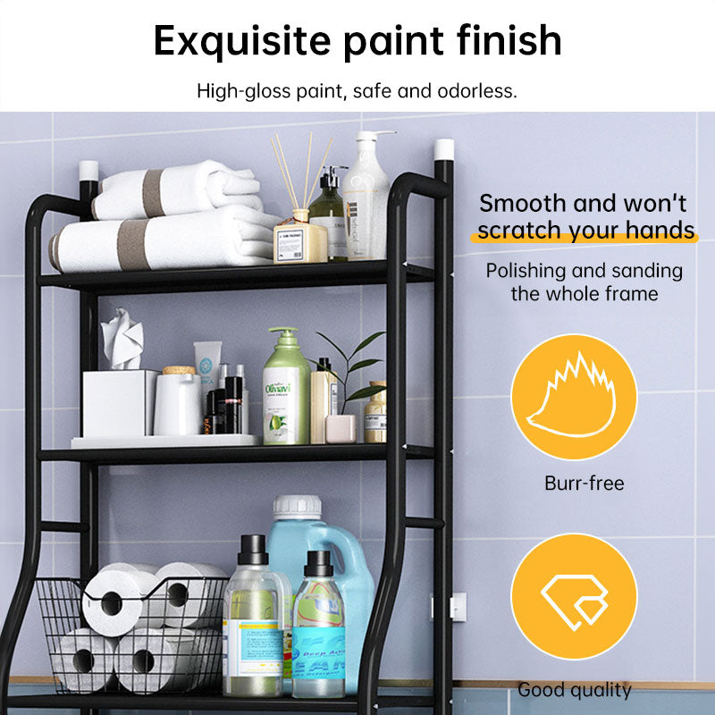 Modern Toilet Overhead Cabinet - Karawan - Space-Saving Bathroom Storage, 166x65x25cm