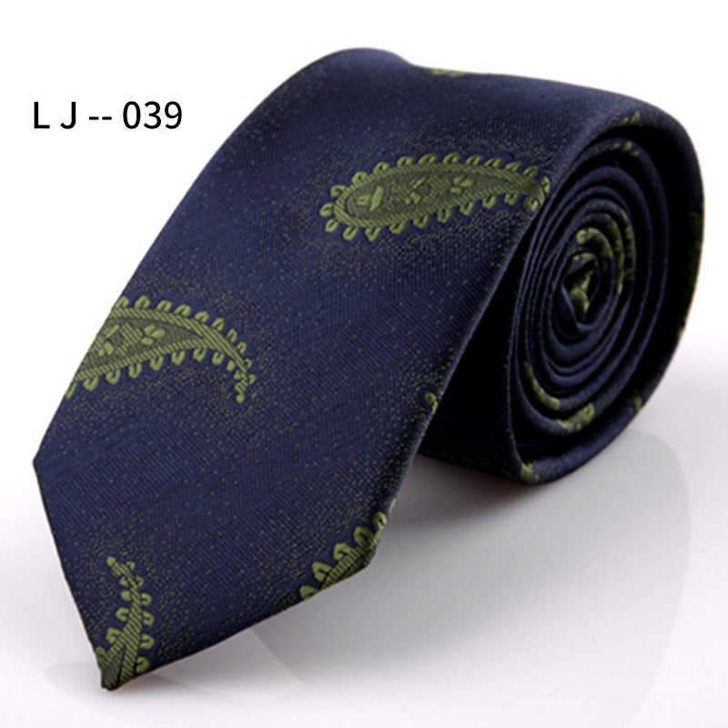 Men's Accessories Men's 6CM Tie Color blocked Adult Business Casual Tie