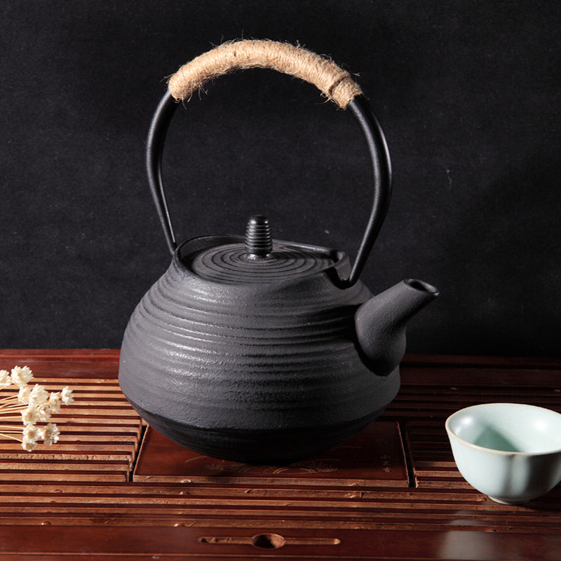 Cast-iron tea kettle