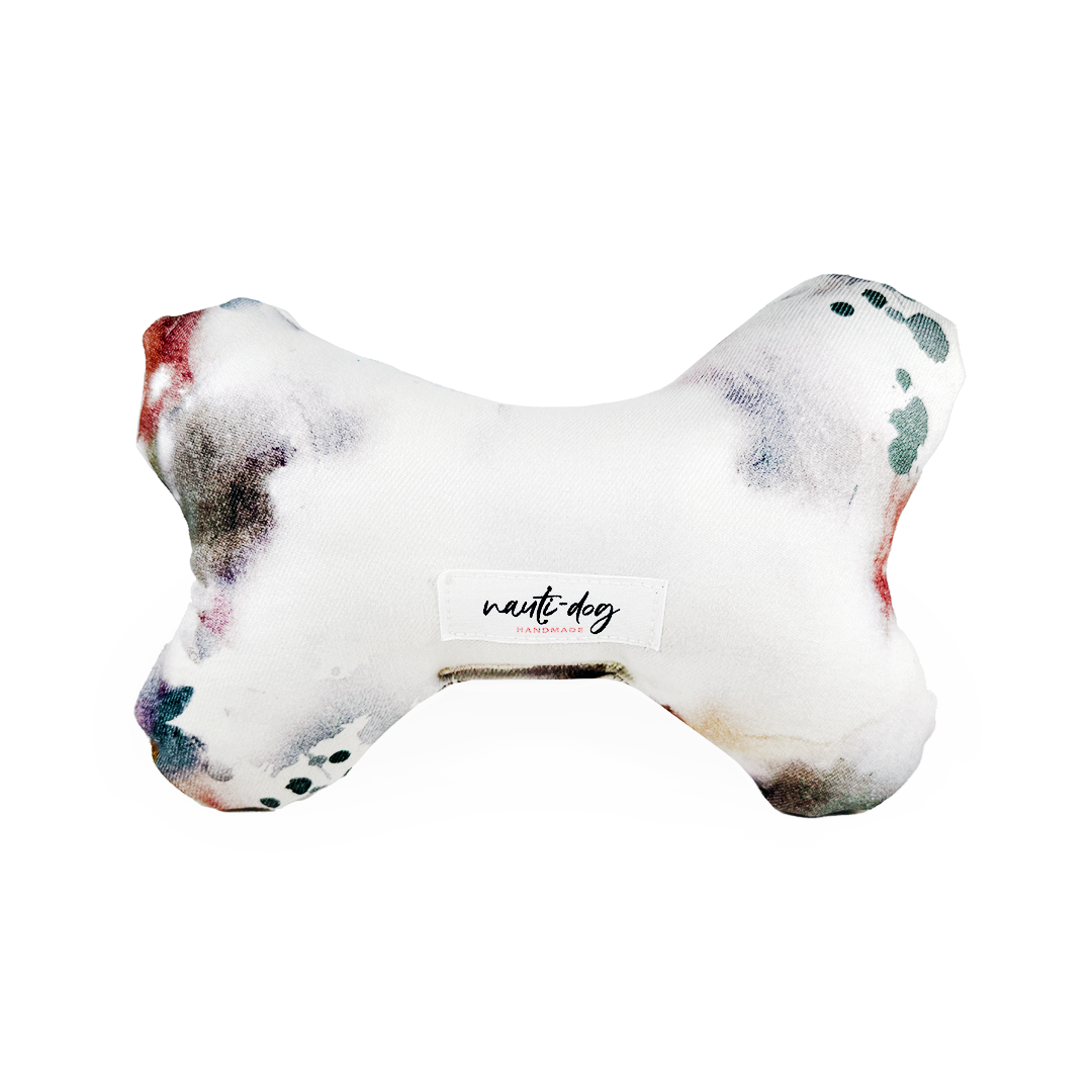 Denim squeaker toy