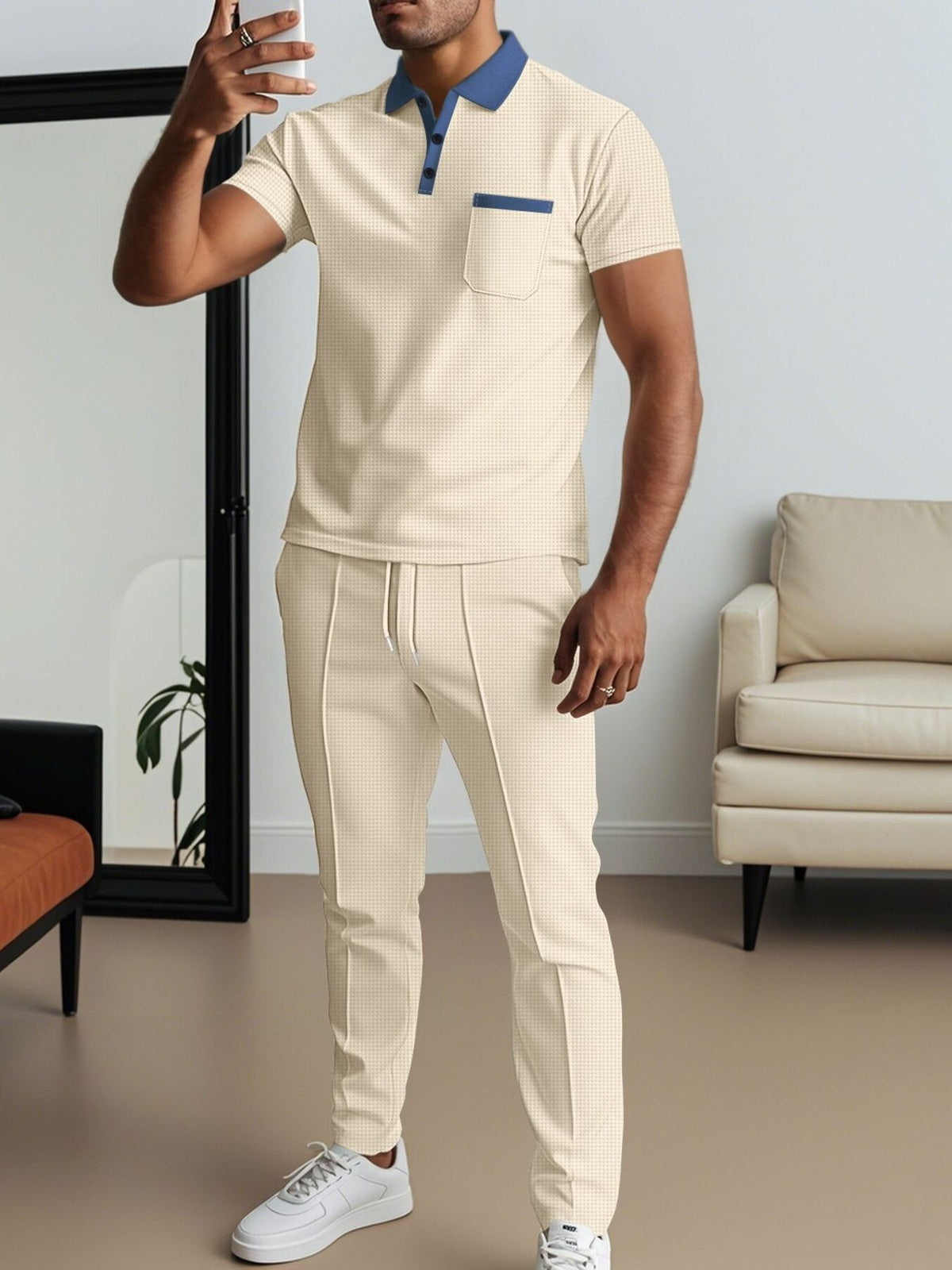 Polo and pants set