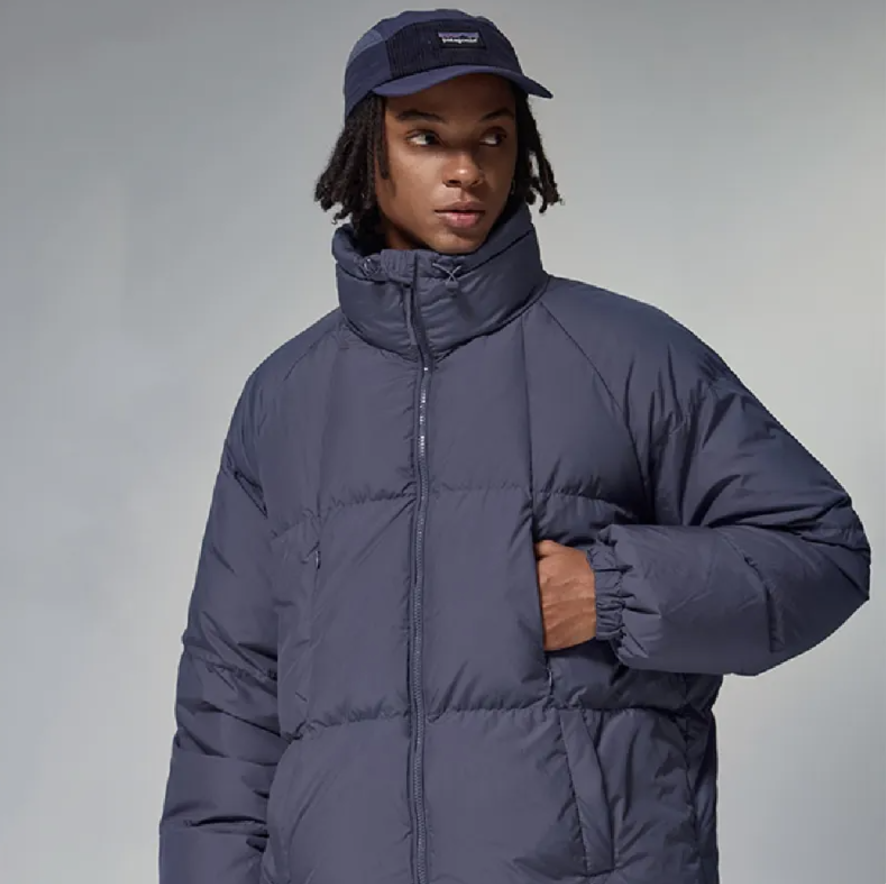 Stand-collar puffer jacket