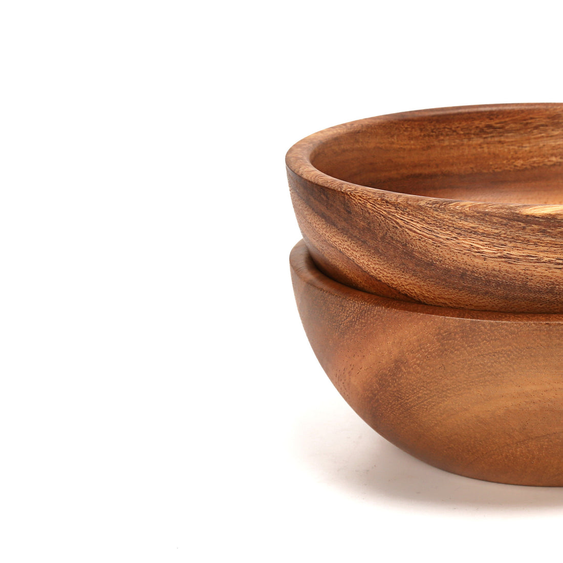 Acacia wood bowls