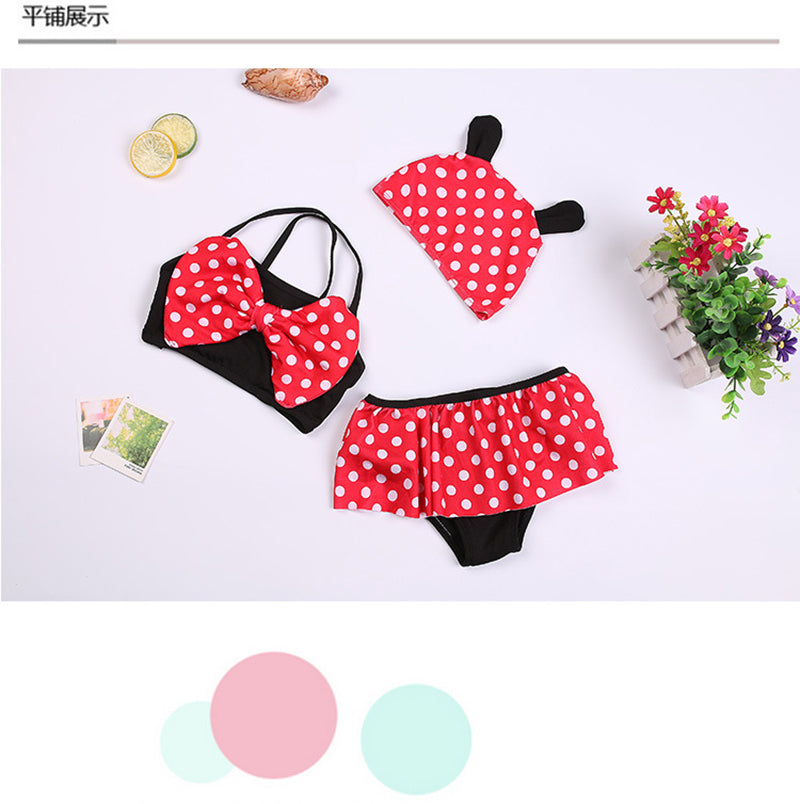 Toddler three-piece swim set