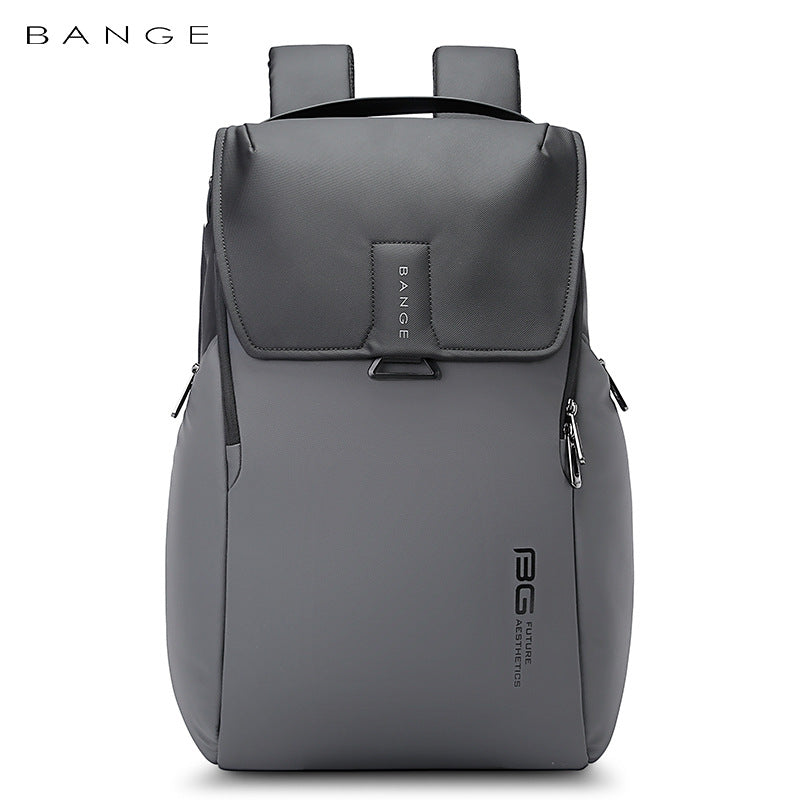 BANGE New Backpack Men's Backpack Schoolbag College Student Business Backpack Men's Computer Backpack