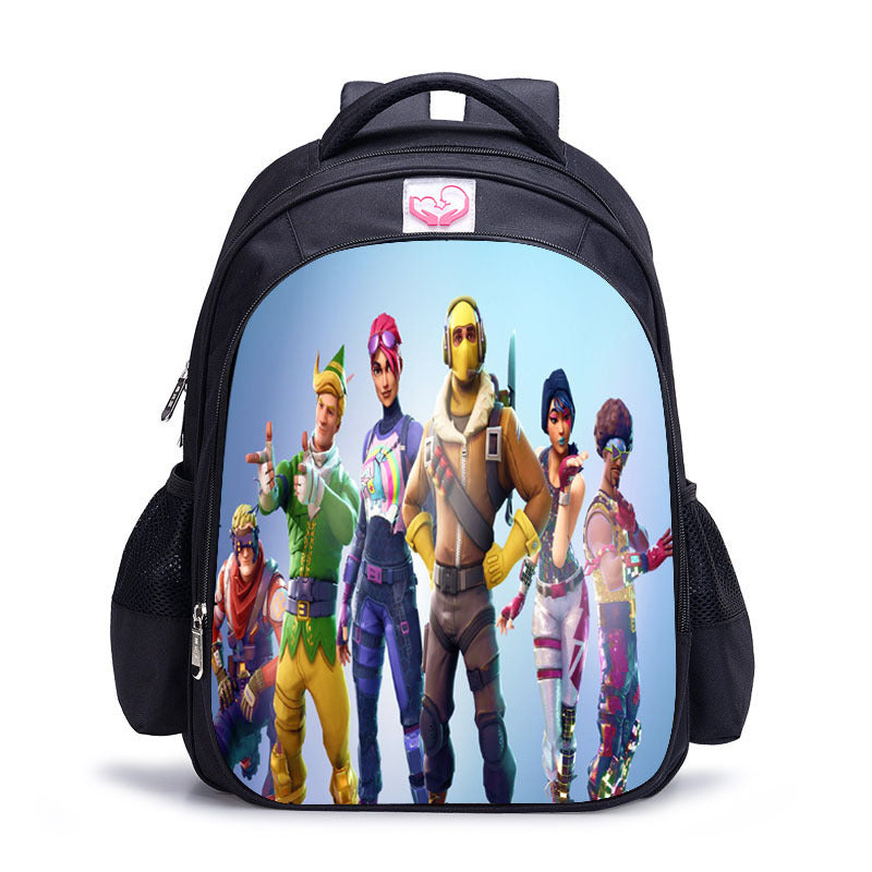 Game Battle Royale Children Schoolbag Famous Cartoon Character Backpack for Teenager Boys and Girls Mochila Infantil