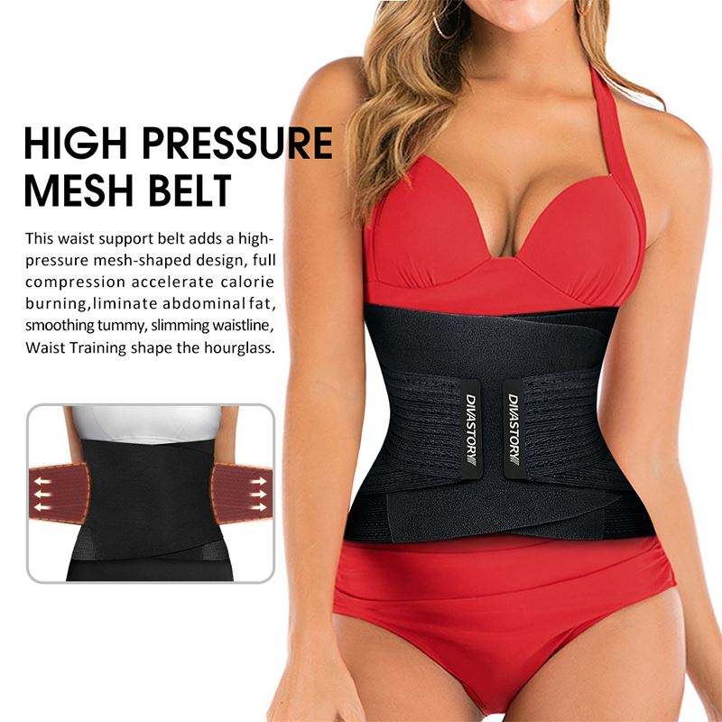 Burvogue Neoprene Sweat Waist Trainer Fitness Belt Thermo Bo