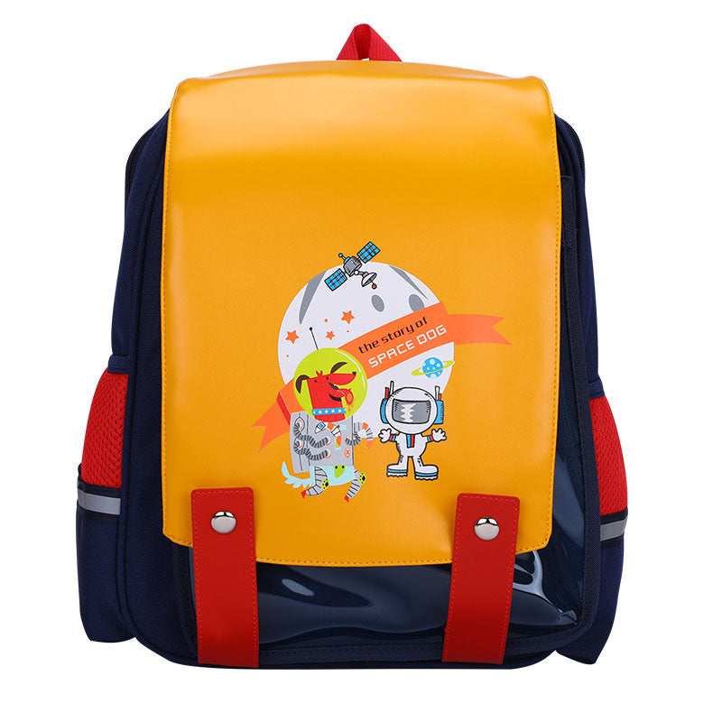 Children's schoolbag two in one load reducing spine backpack primary school student backpack
