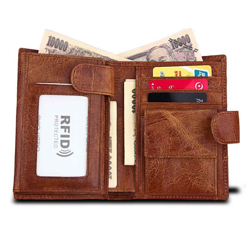 Leather card holder