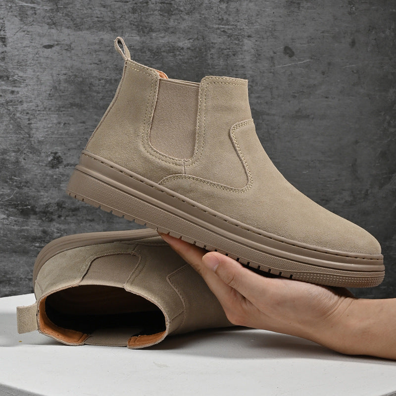 Thick sole Chelsea boots, Sand, sole and inside