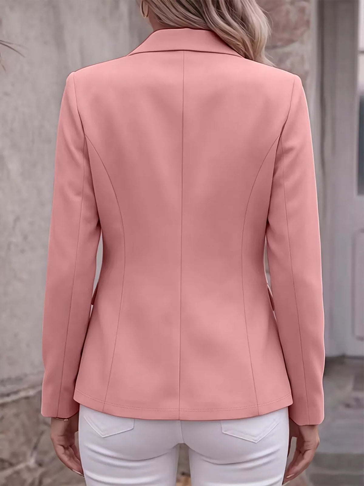 Classic lapel blazer