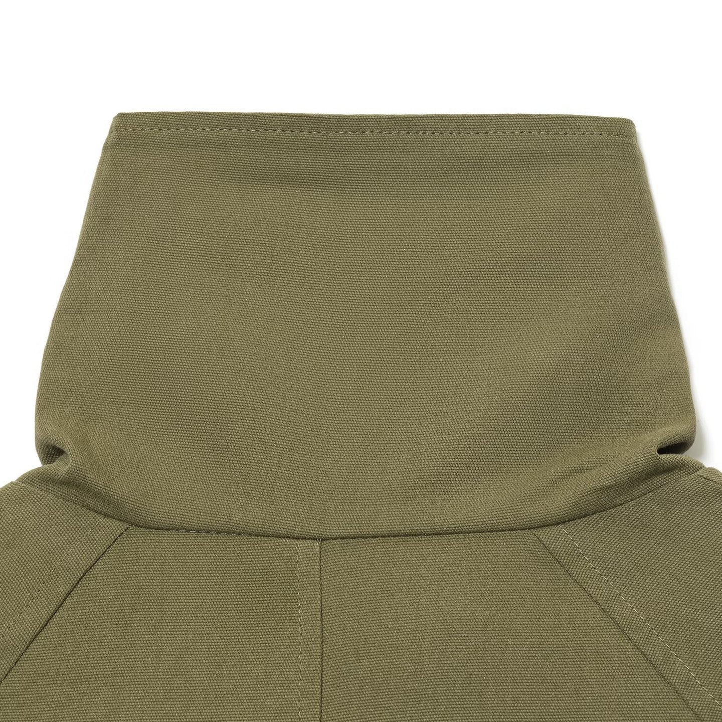 Cotton waistband windbreaker coat