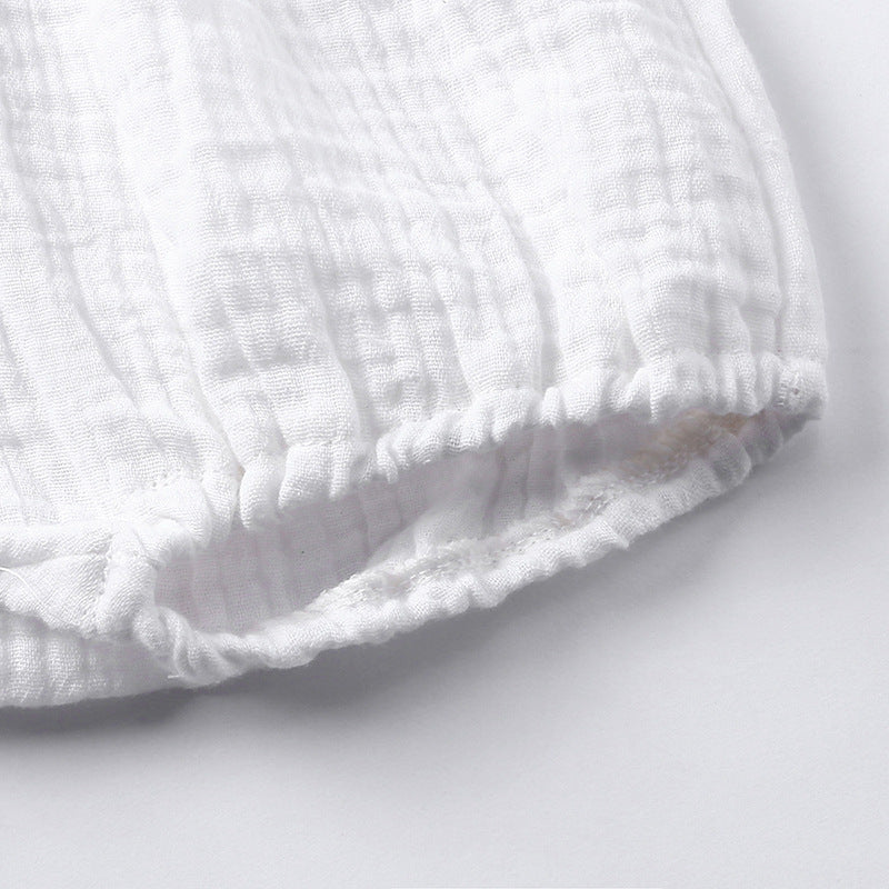 Baby muslin tank set