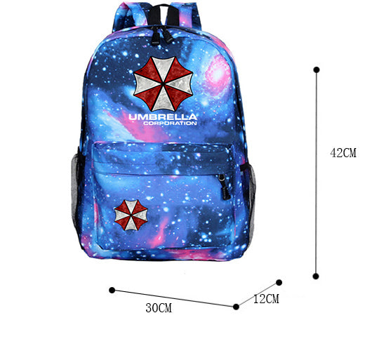 Arrival Movies Resident Evil Backpacks for teenagers women backpacks Canvas school bags Mochila Uniesx