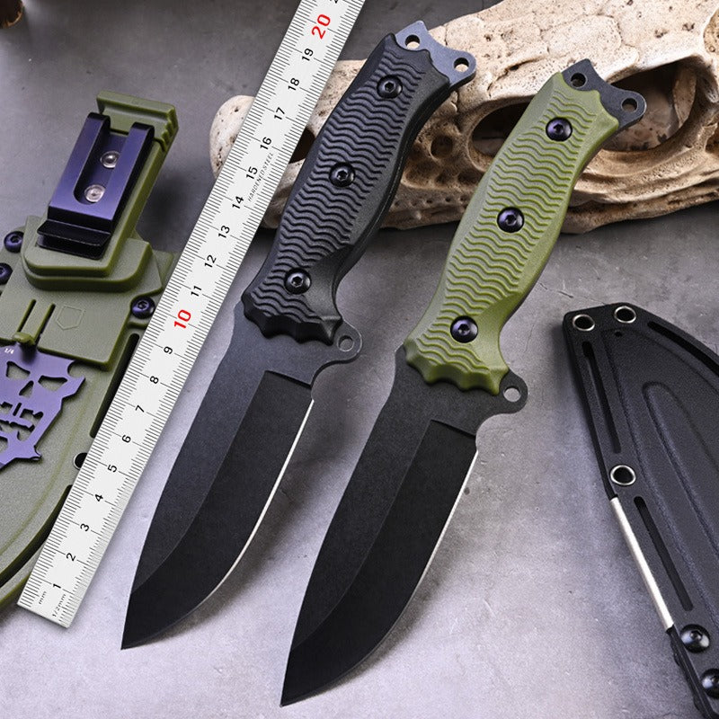 A3 High Hardness Outdoor Multifunctional Portable Knife Straight Hunting Knives Camping and Hiking Tool Knife