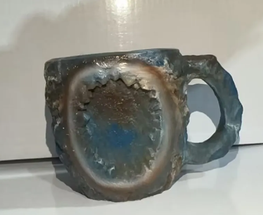 Crystal coffee mug