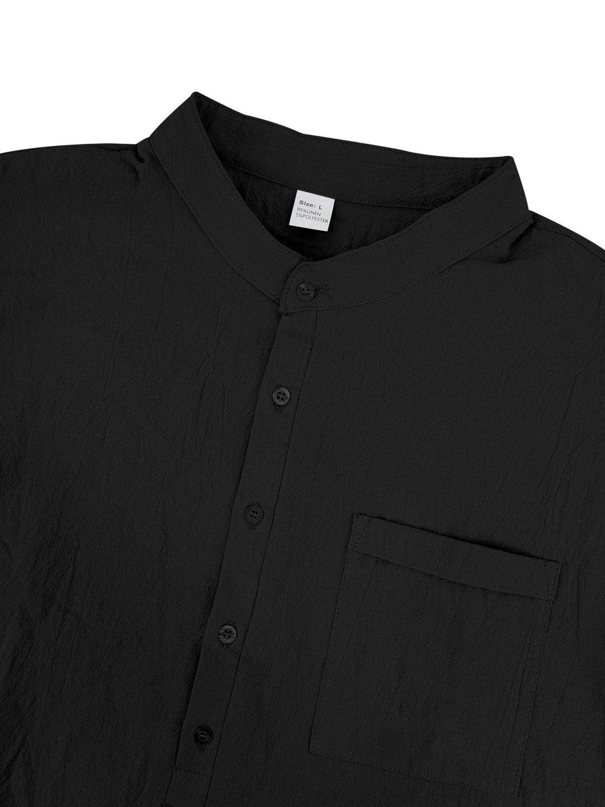 Pocket long-sleeve shirt
